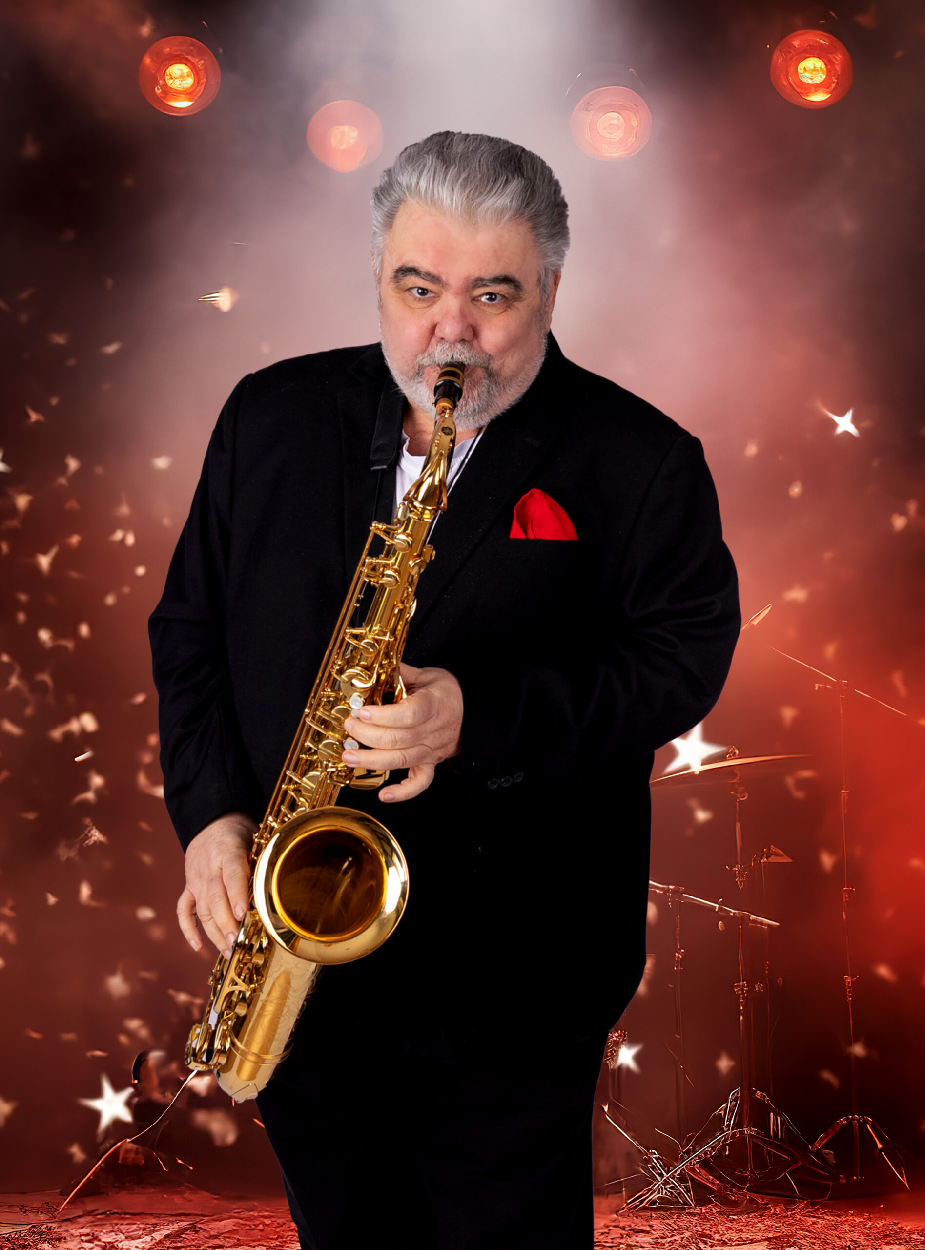 Giorgio als Musiker und Entertainer