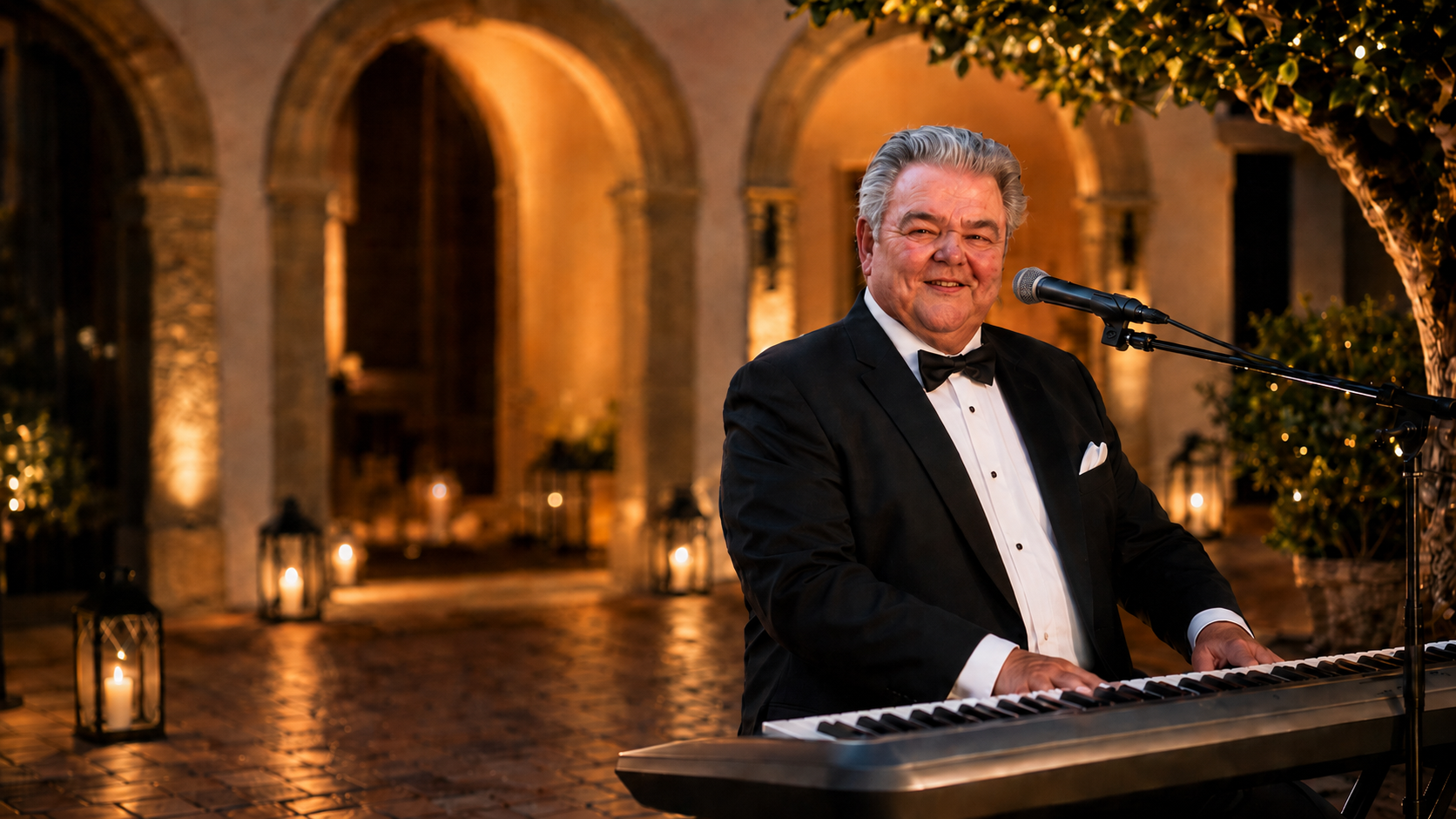 Giorgio als Alleinunterhalter in Wien und Niederösterreich