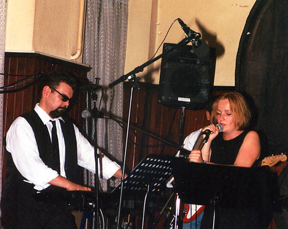 Entertainer Giorgio am Piano